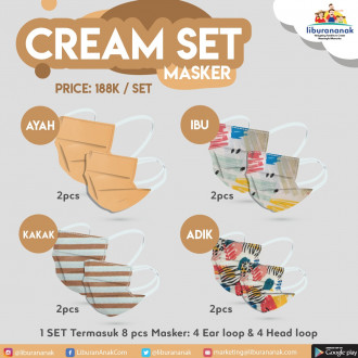MASKER CREAM SET - 8 PCS