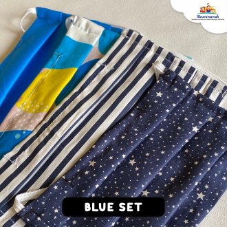 MASKER BLUE SET - 8 PCS