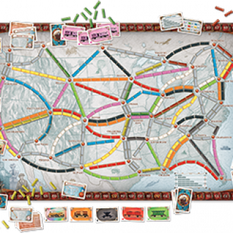 TICKET TO RIDE - STRATEGY GAME (AGE 8+)