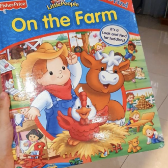 Fisher Price Look n Find hardcover