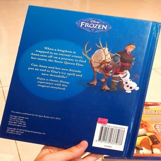 Frozen English Book Hardcover
