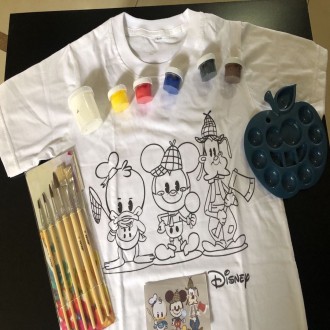 DIY CARTOON T- SHIRT